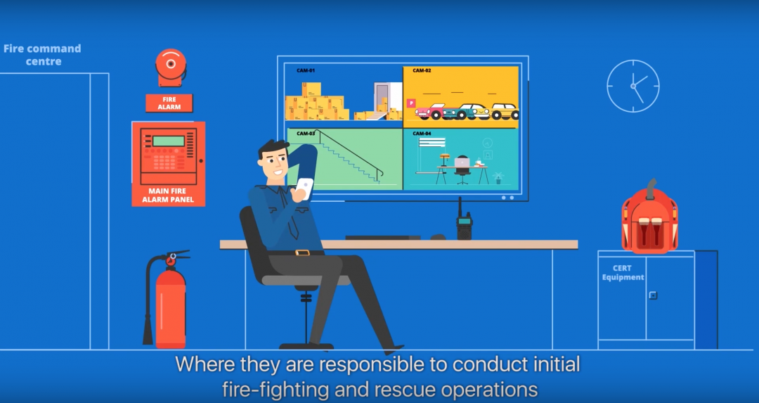 Fire Safety Animation